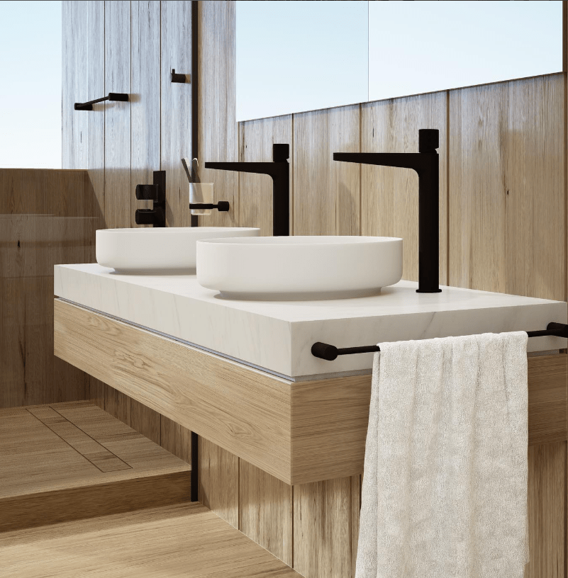 Juego de Baño Fabric Monocomando - Peirano