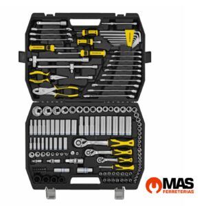 Juego de Herramientas Mecánicas 150 Piezas Con Maletín - Crossmaster