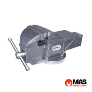 Morsa de Banco Base Fija con Yunque -  Crossmaster